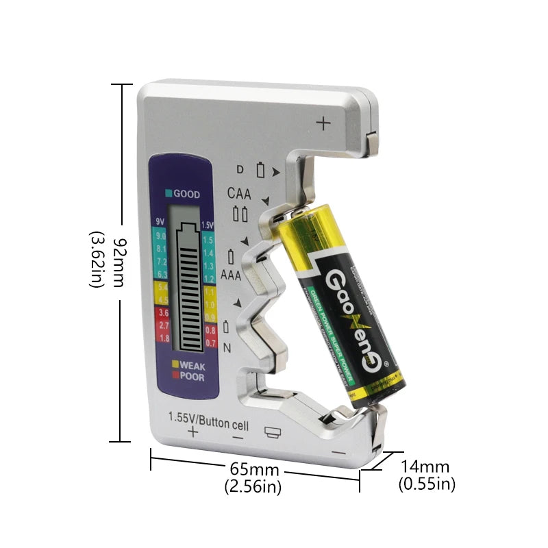 Universell batteritestare